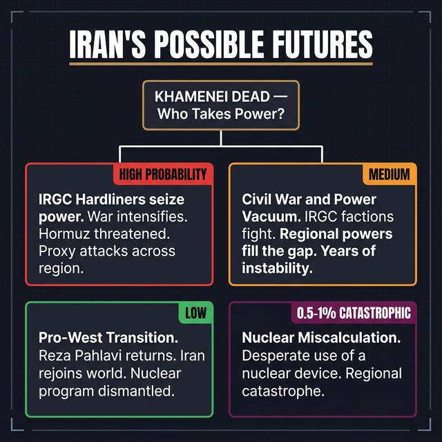 Iran's Four Possible Futures After Khamenei